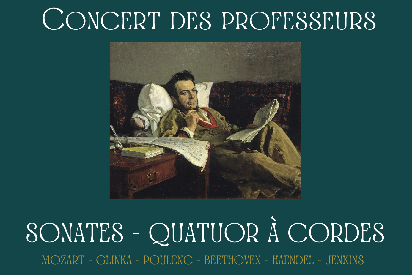 You are currently viewing Concert des professeurs – 25 novembre