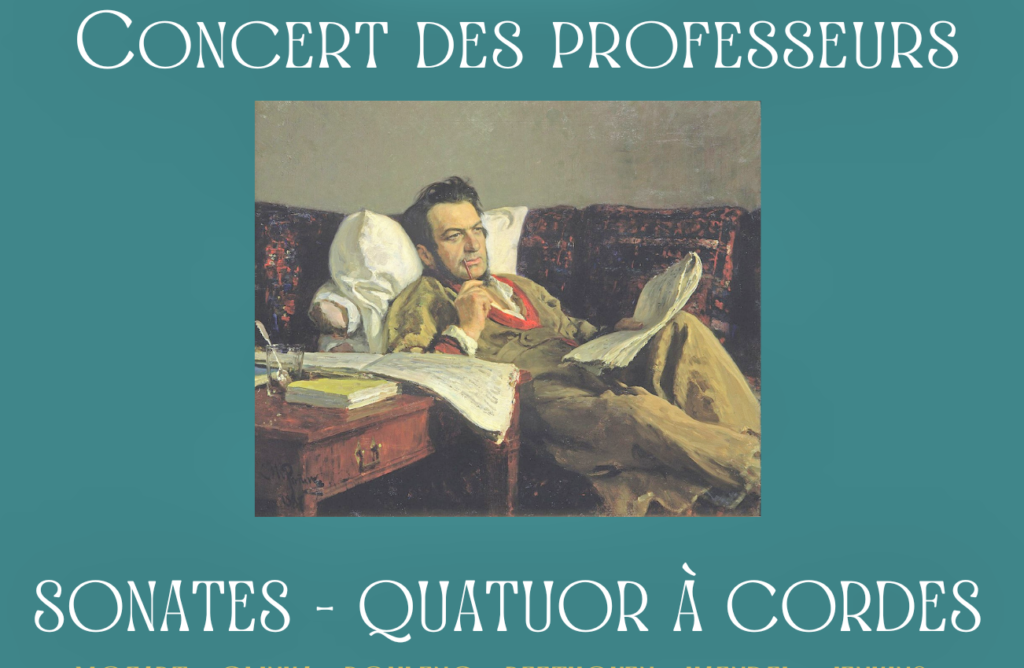 Lire la suite à propos de l’article Concert des professeurs – 25 novembre