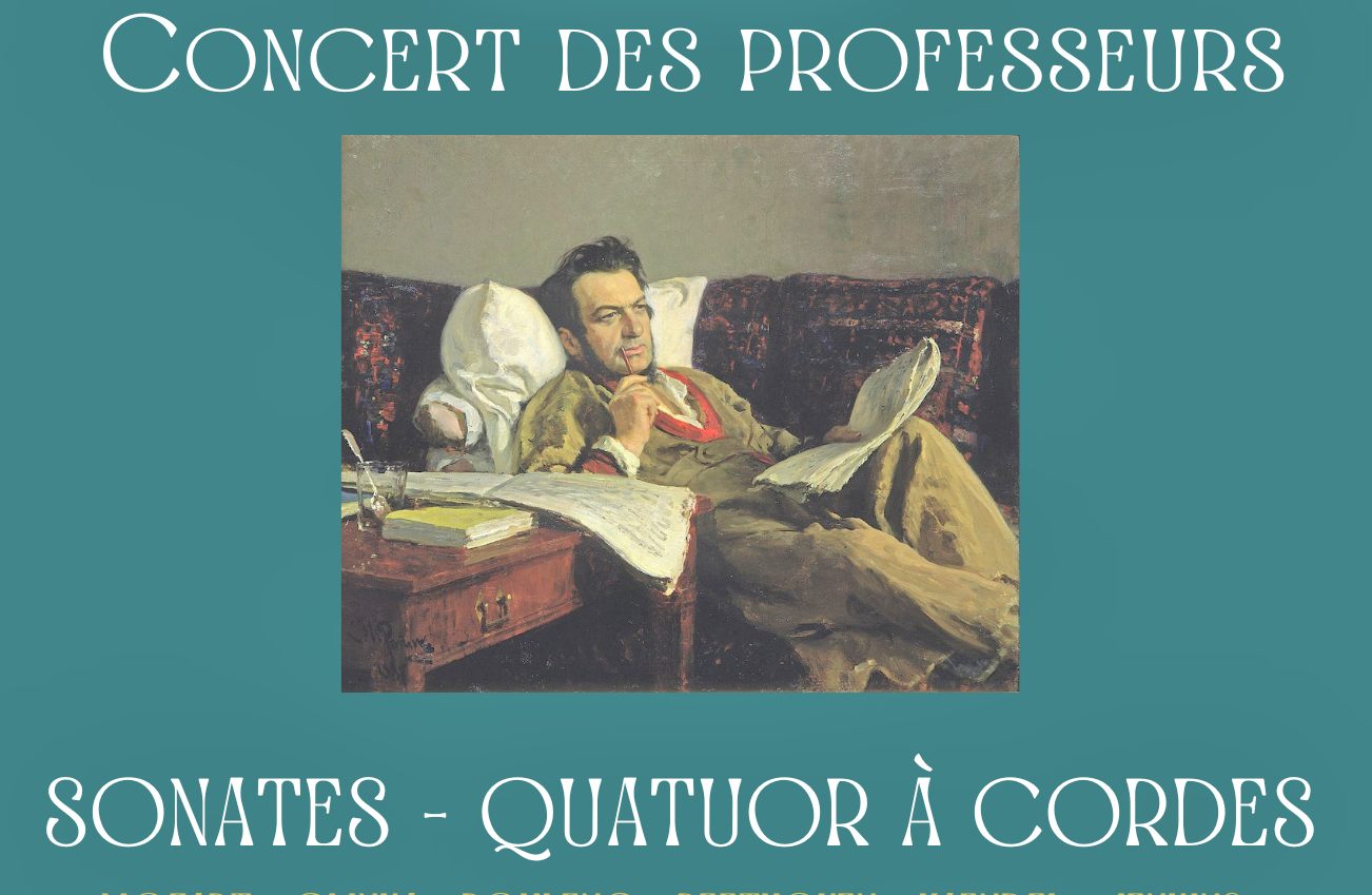 You are currently viewing 25 novembre – Concert des professeurs
