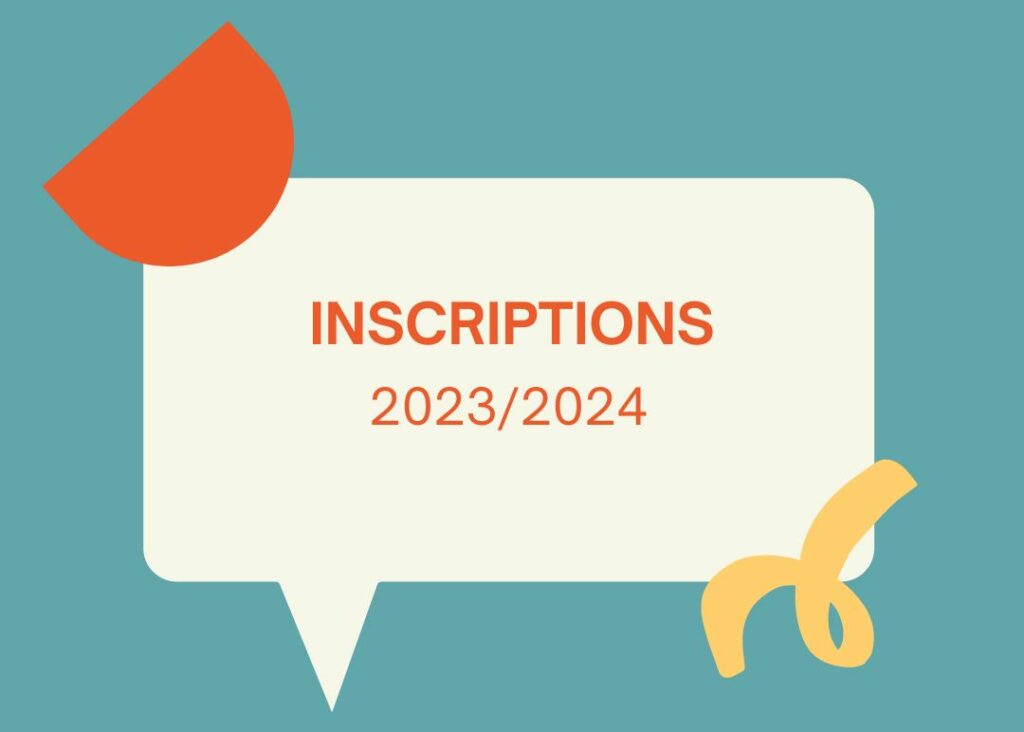 Lire la suite à propos de l’article Inscriptions 2023/2024