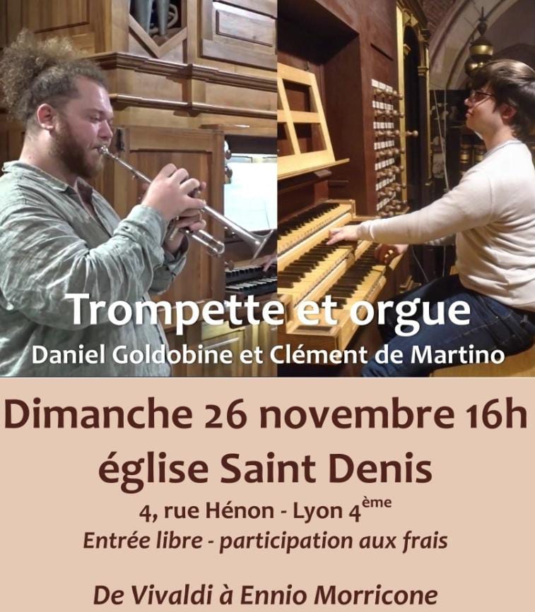 You are currently viewing 26 nov – Concert trompette et orgue