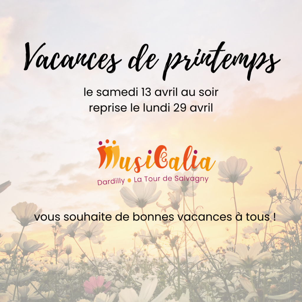 Lire la suite à propos de l’article Vacances de printemps