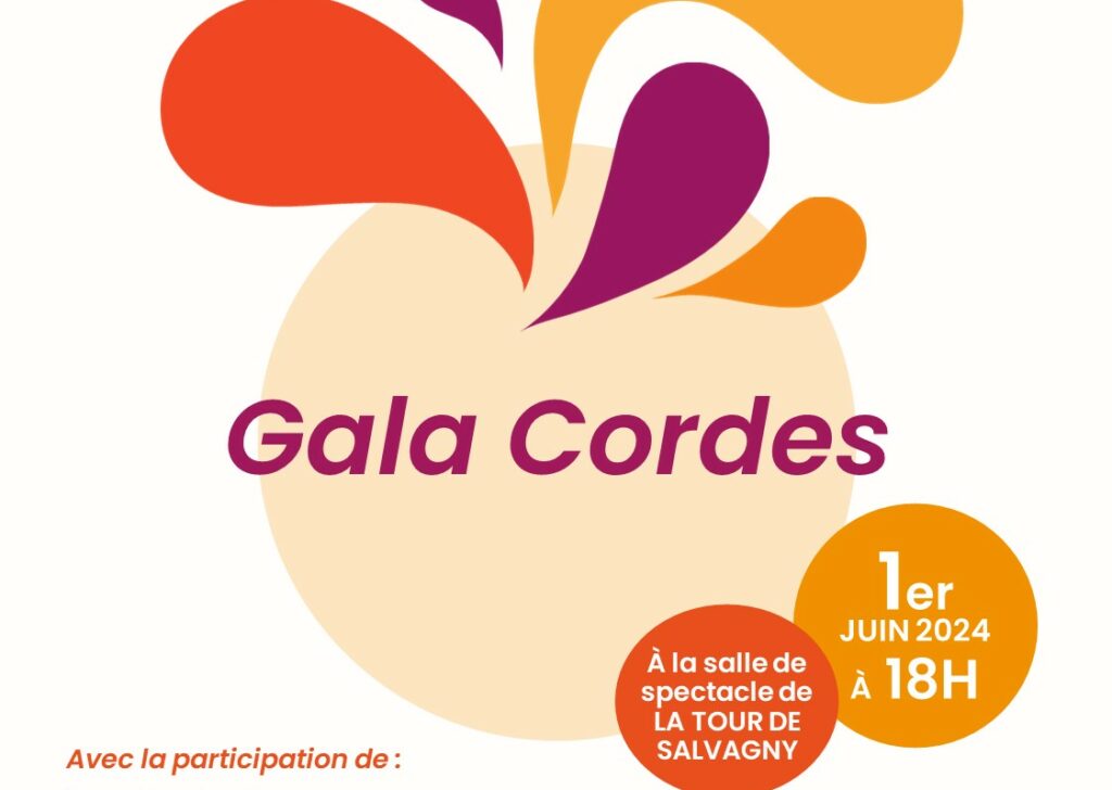 Lire la suite à propos de l’article 1er juin – Gala cordes