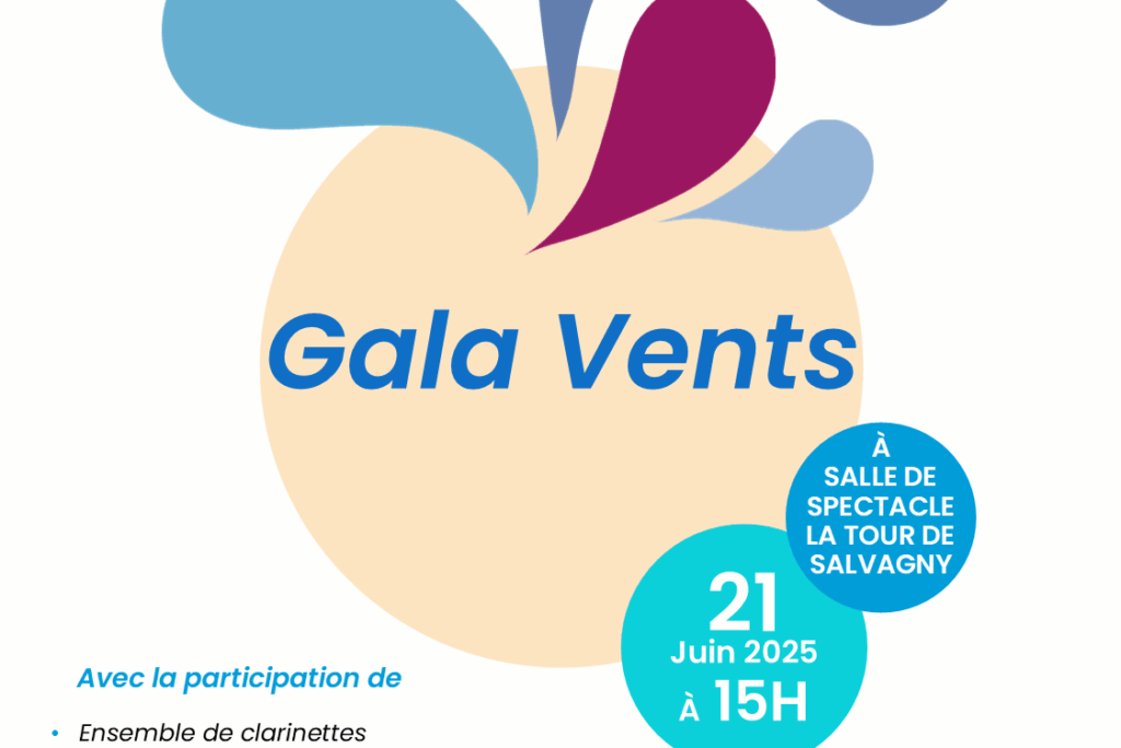 Lire la suite à propos de l’article 21 juin à 15h, Gala vents