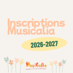 Inscriptions juin – Rentrée 2026/2027